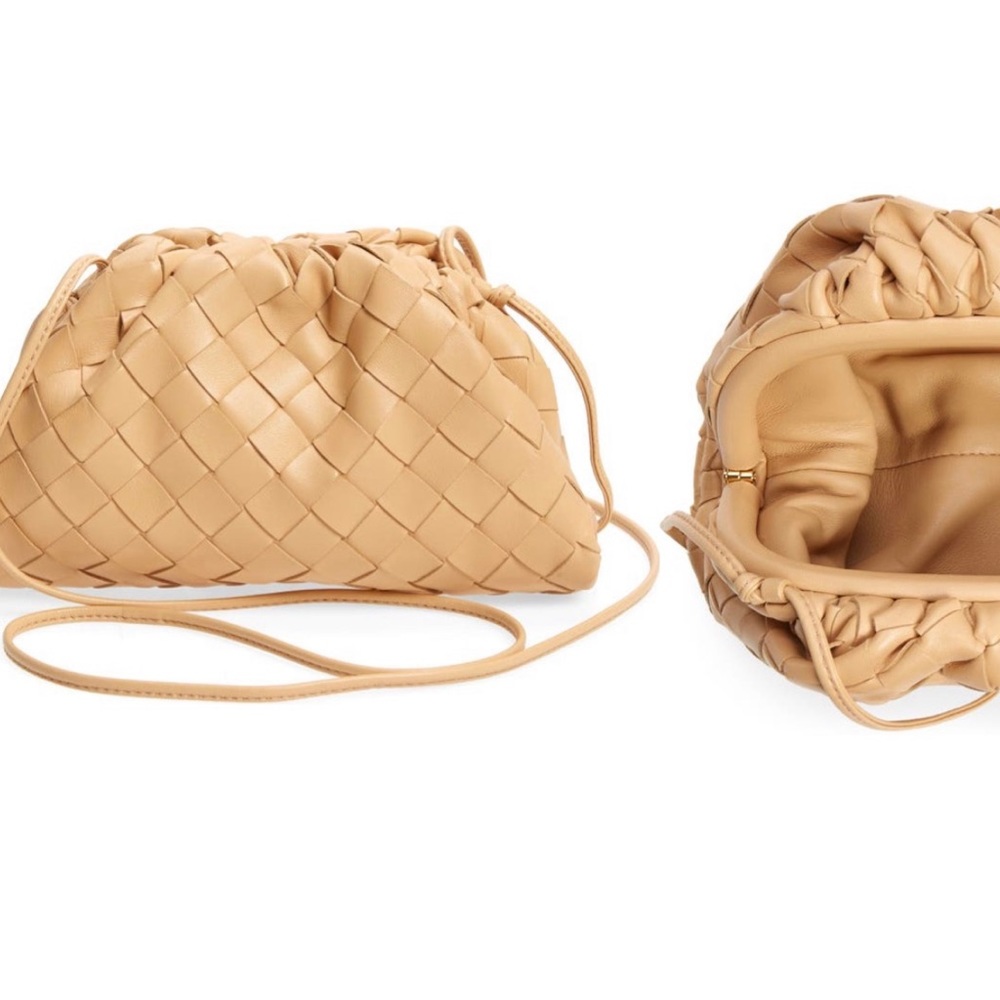 Bottega Veneta Mini The Pouch Leather Clutch